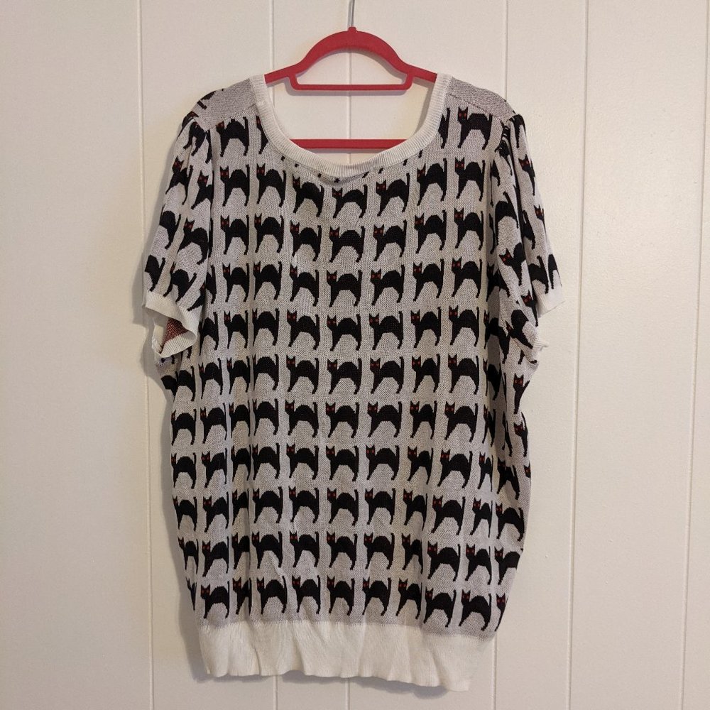 NWT Modcloth Cat Tales Sweater size 4x